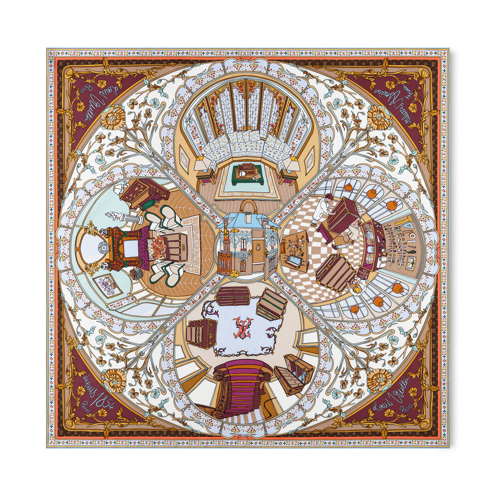 アイアンプレート／メゾンドファミーユ　maison de famille Maison De Famille Square 90 S00 - Accessories | LOUIS VUITTON